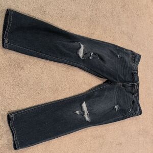 Old Navy Blue Slim Straight Jeans